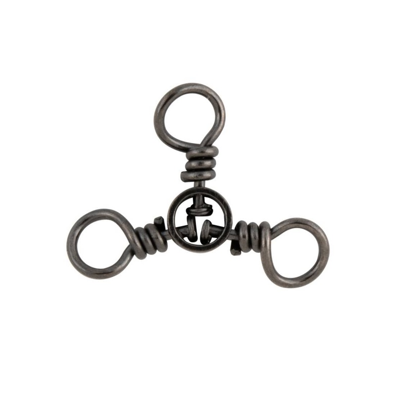 Tsunami Stainless Steel Three Way Swivel T3WS 1/0 (6pk, 125lb)