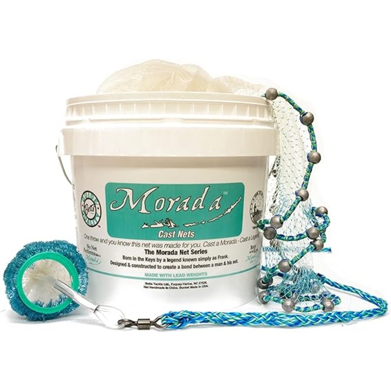Betts 29-8 Morada Mono Cast Net, 8′, 5/8″ Mesh, 1.60 lb Lead