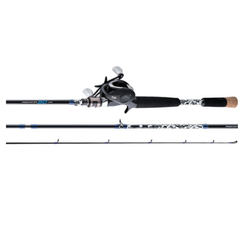 Daiwa PCII80HS/G701MH ProCaster 80 Baitcasting Combo