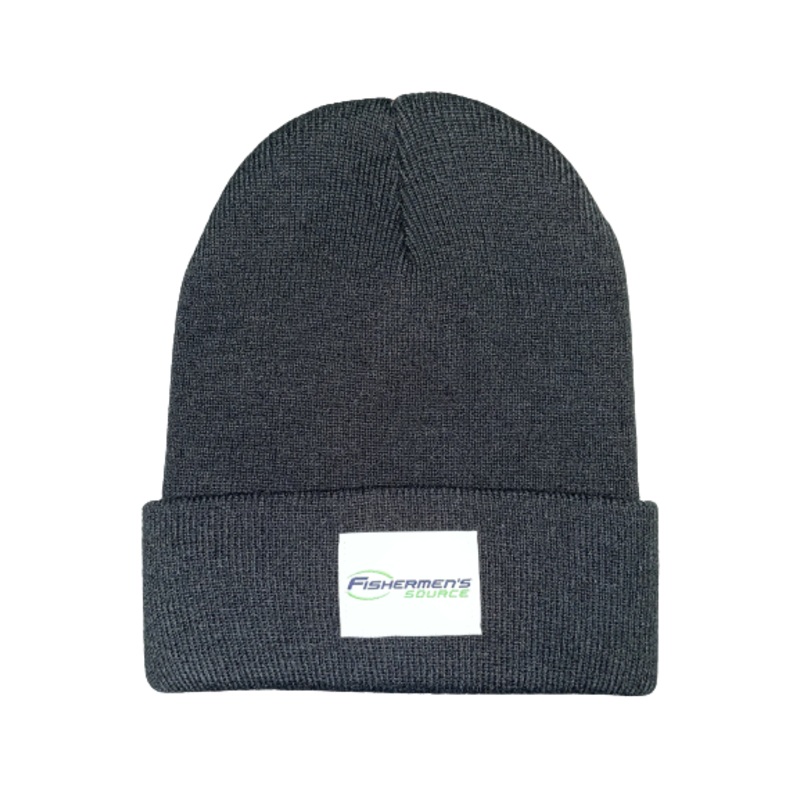 Fishermen’s Source Logo Beanie Black OS