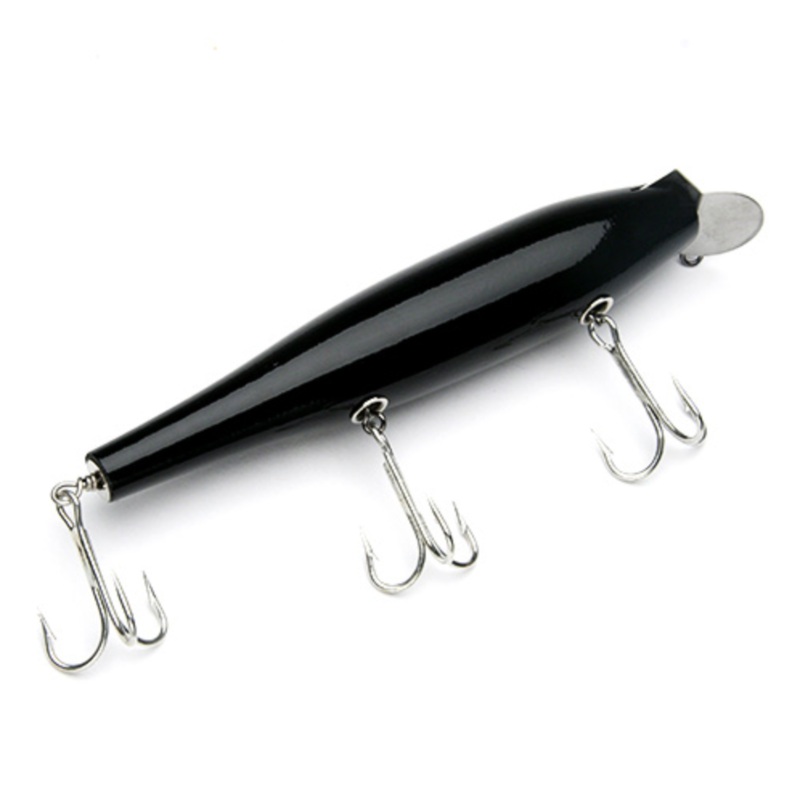 Gibbs Lures Trolling Swimmer Black