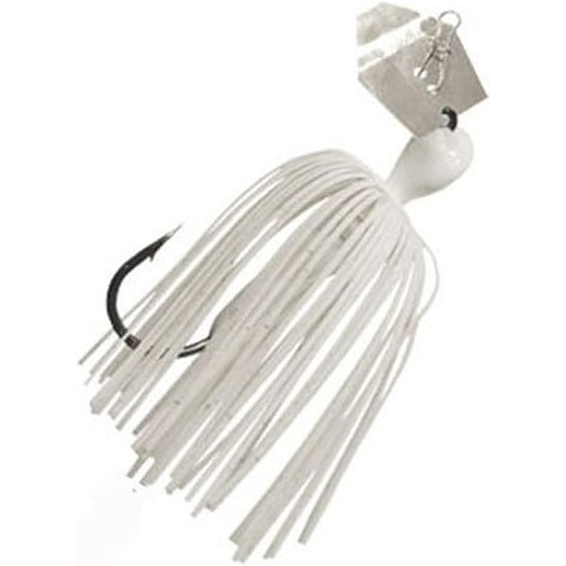 Z-Man Chatterbait Micro Bladed Swim Jig, 3″, 1/8oz White