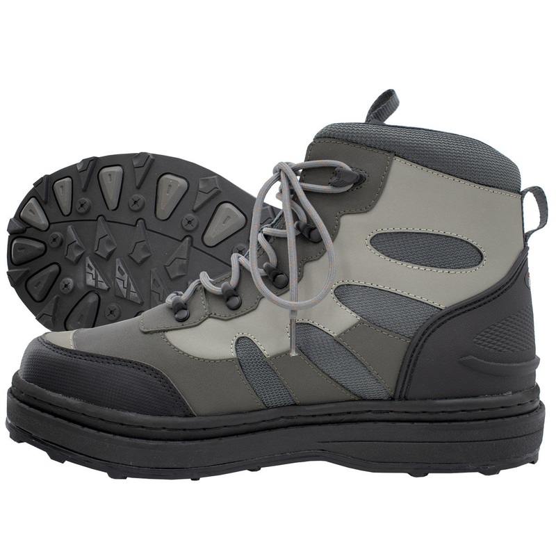 Frogg Toggs Men’s Pilot II Wading Shoe, Cleated, Khaki/Black 10