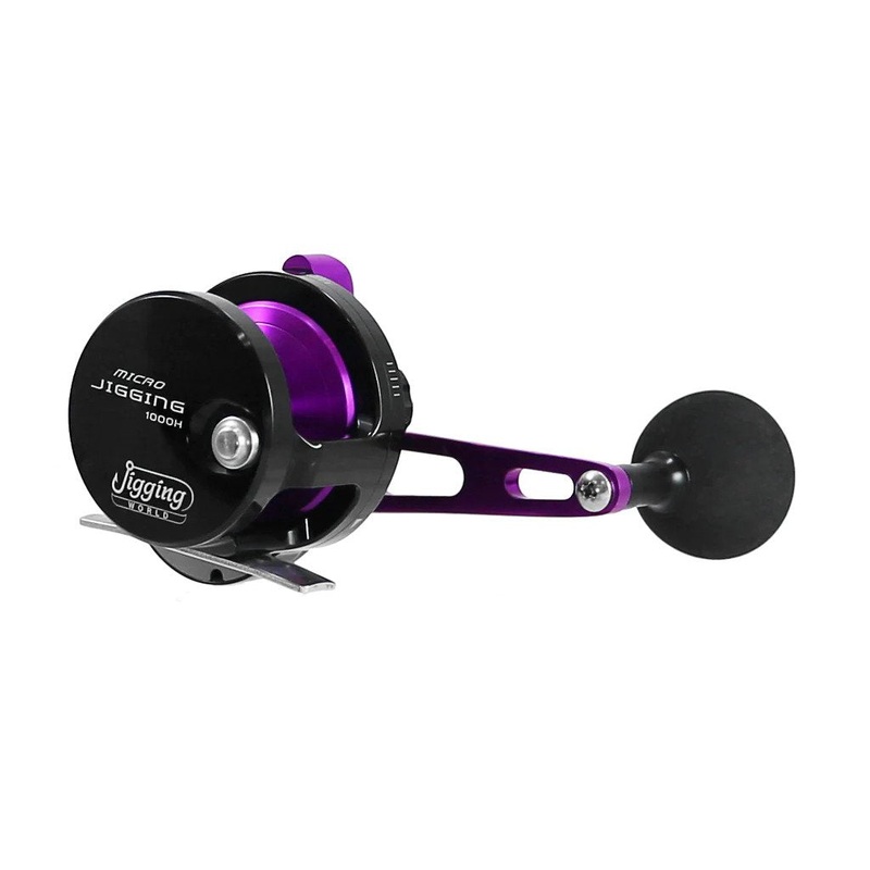 Jigging World Micro Jigging 1000H Lever Drag Reels JW-MICRO-BKPU