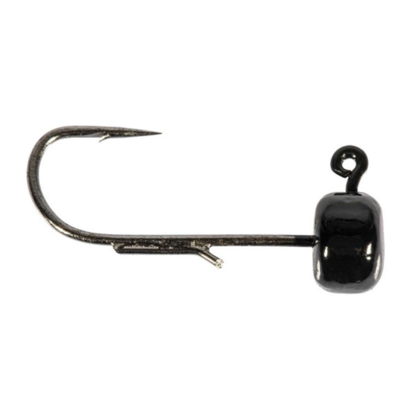 Z-Man Micro Finesse Shroomz, Black, 5pk 1/10oz