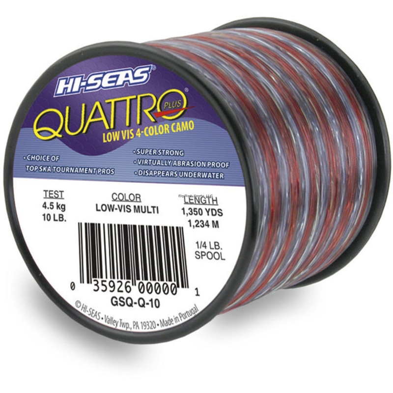 Hi-Seas Quattro Monofilament Line 800yd 15lb