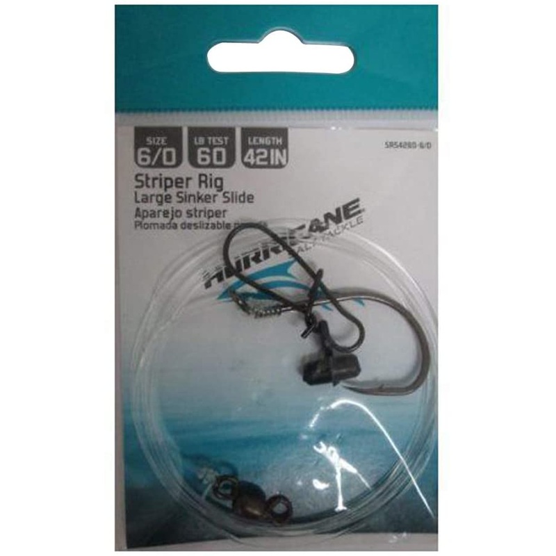 Hurricane Rig with Fish Finder Striper 6/0