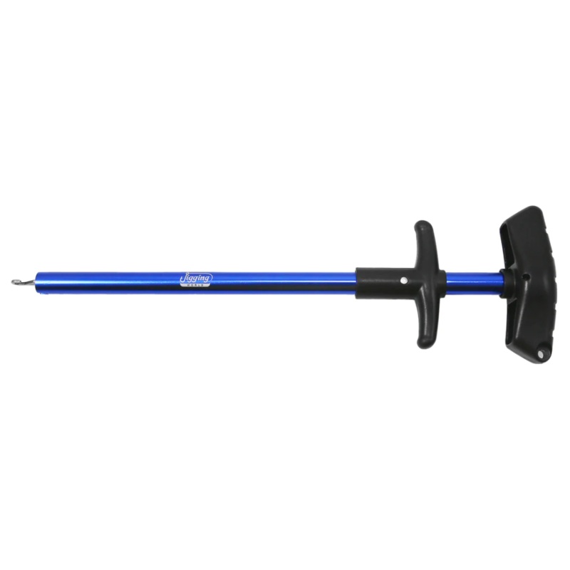 Jigging World Aluminum Hook Remover Blue