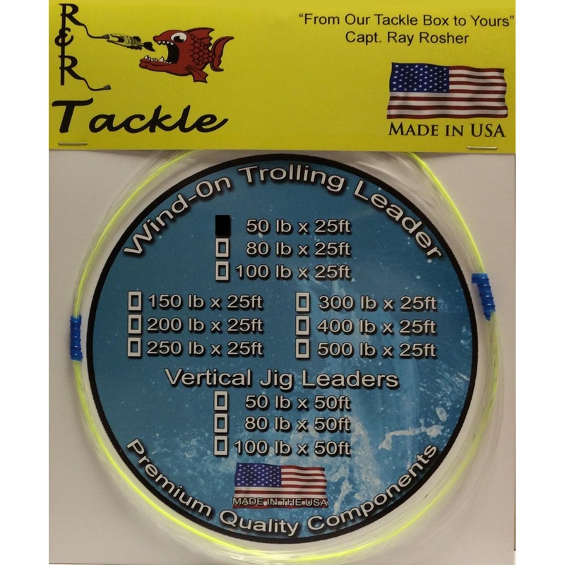 R&R Wind-on Leaders Clear with High-Vis Header Loops 50lb