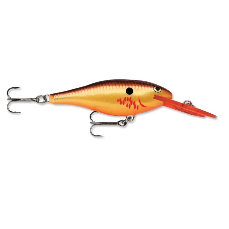 Rapala Shad Rap 08 Fishing Lure, 3 1/8″, 3/8oz (Assorted Colors) Wonderbread