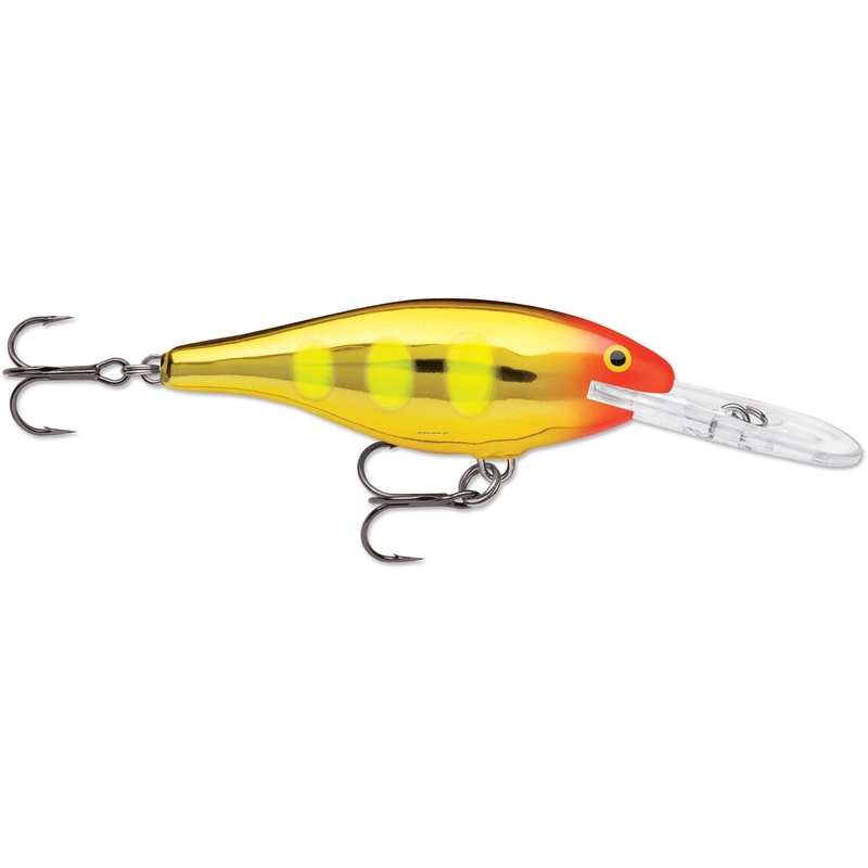Rapala Shad Rap 09 Fishing Lure, 3 1/2″, 9/16oz (Assorted Colors) Juicy Lucy