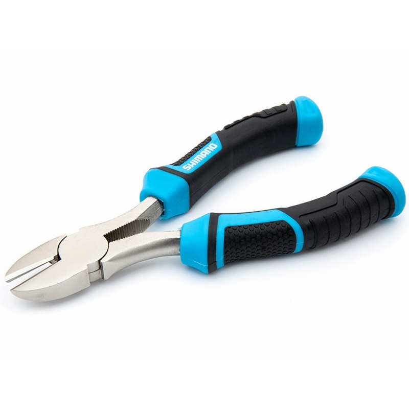 Shimano Brutas, 6″, Cutter, Blk/Cyan Handles, High Carbon Steel