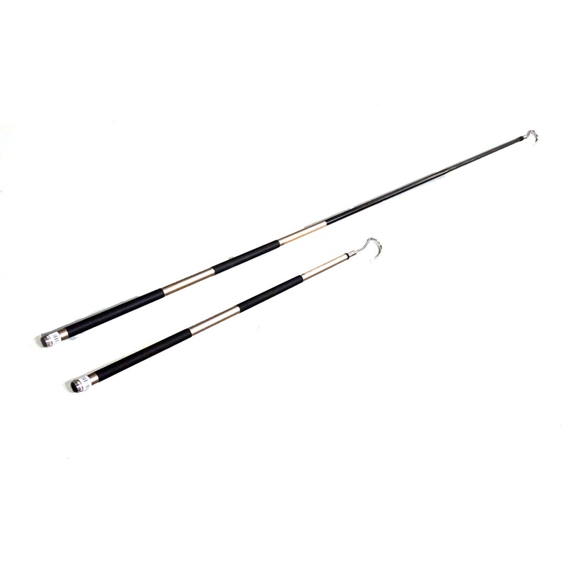 Spro Graphite Telescopic EXTENDABLE Kingfish Pier Boat 4′-11′ Gaff SEXTGF-11