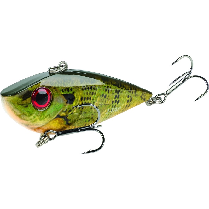 Strike King Red Eyed Shad Tungsten, 2 3/8″, 0.5 Oz, 2-Tap Lipless