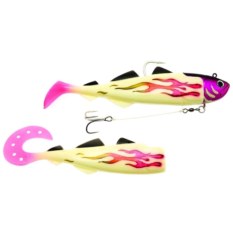 Westin MM26704 Curly Tail Heavy Crazy Daisy Swimbait Cod Halibut 14oz Jig Lure