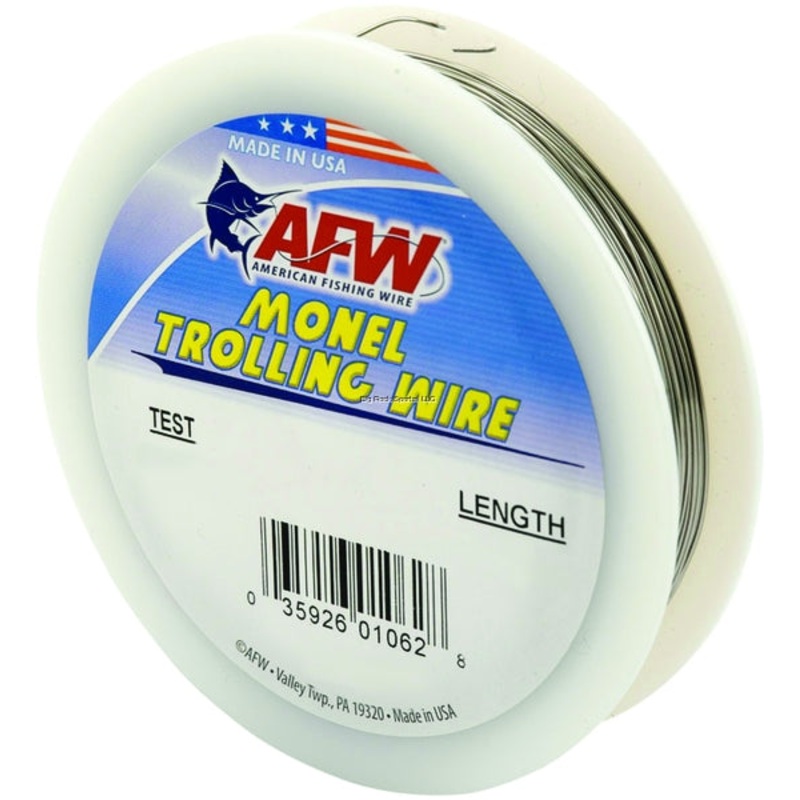 American Fishing Wire Monel Trolling Wire Nickel-Copper Alloy 20lb 300′