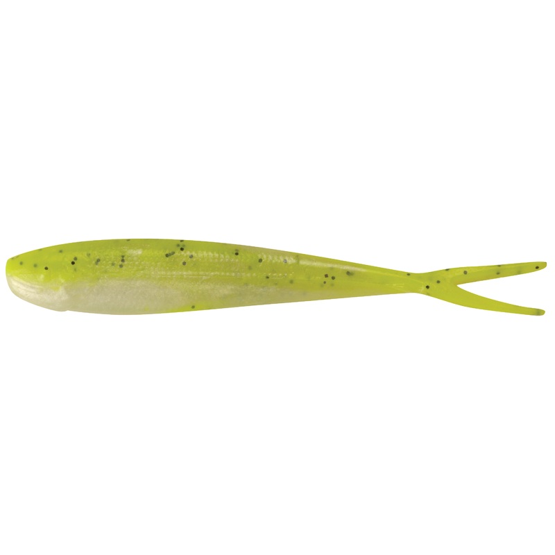 Berkley GAPMI4-CS Gulp Alive Minnow, 4″, Small Bucket, Chartreuse Shad