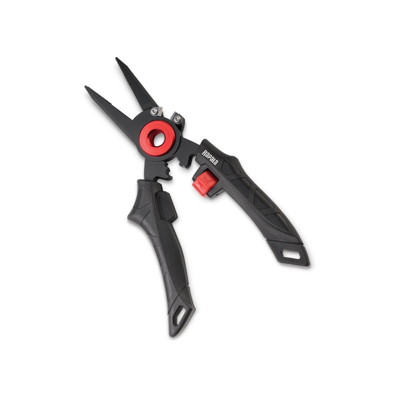 Rapala Elite Pliers 7″, Mag Springs, Mag Lock, Carbide Cutters