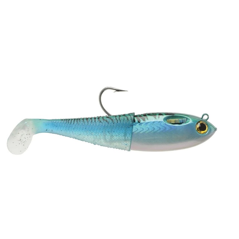 Spooltek Fatty XH 4″ Swimbait, Green Mackerel