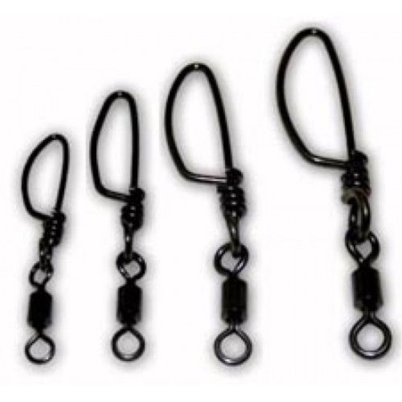 Tsunami Stainless Rolling Snap Swivel with Touranment Snap TS-SSROS 3 (3pk, 245lb)