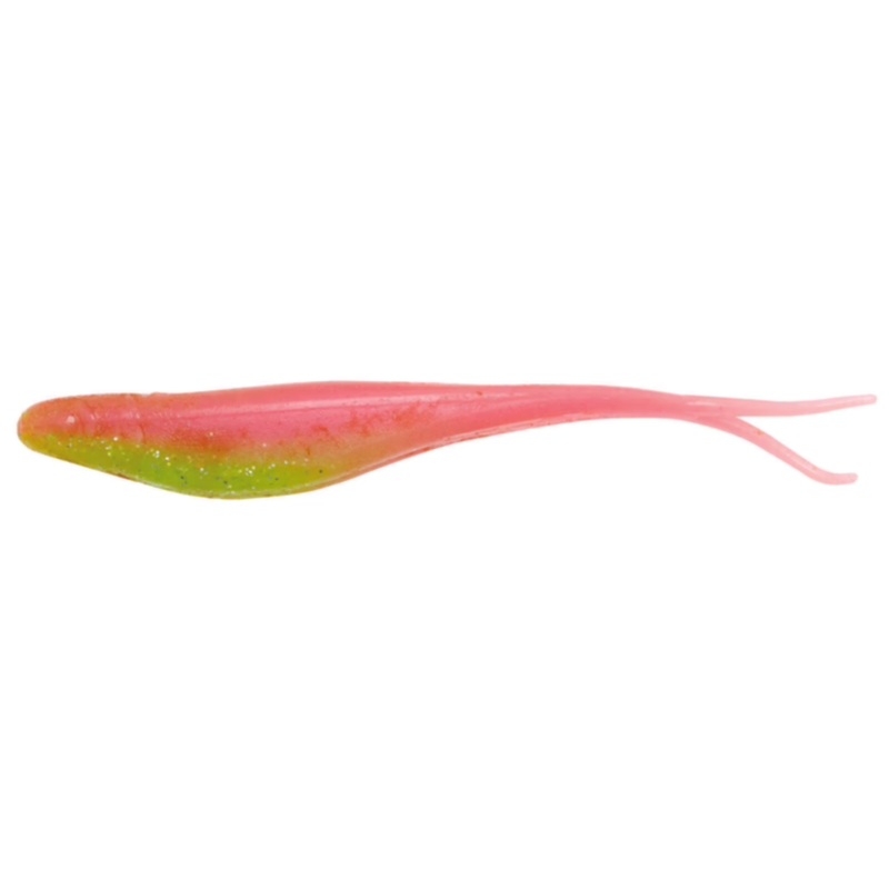 Z-Man Scented Jerk ShadZ Soft Plastic Jerkbait Electric Chicken 7″ 4pk