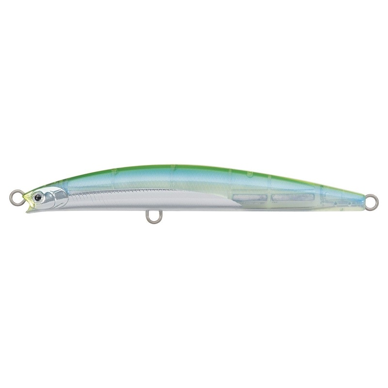 Daiwa Salt Pro SP Minnow Bullet Sinking 37 – Translucent Lime
