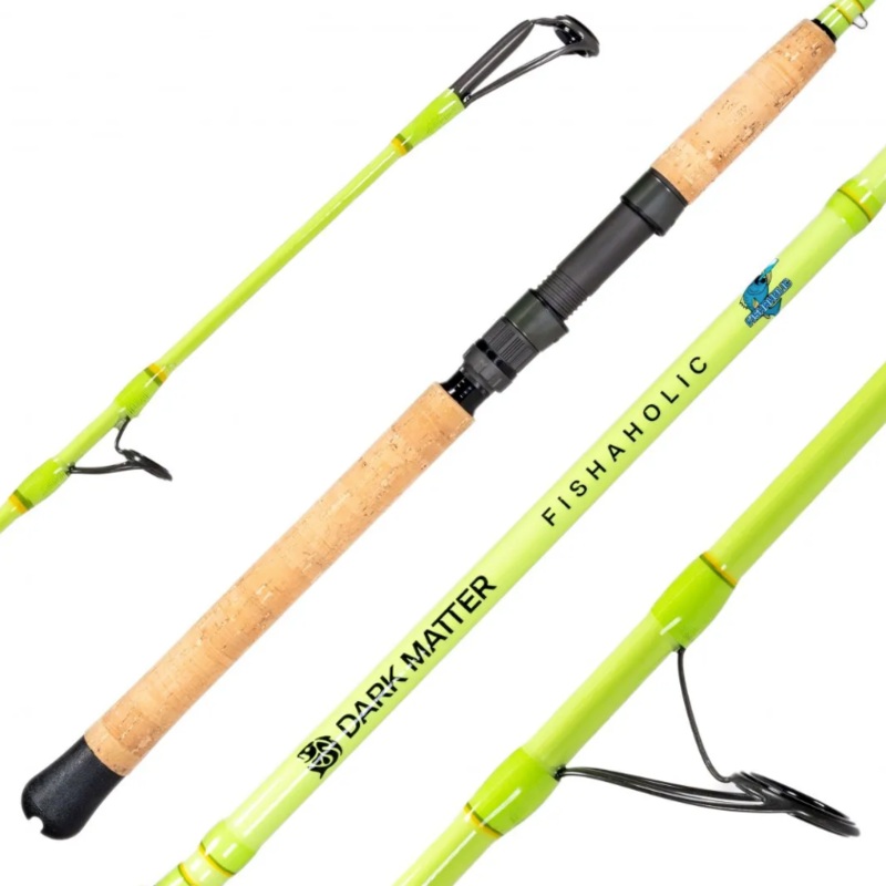 Dark Matter Fishaholic Inshore Spinning Rods FIS70HF-GREEN