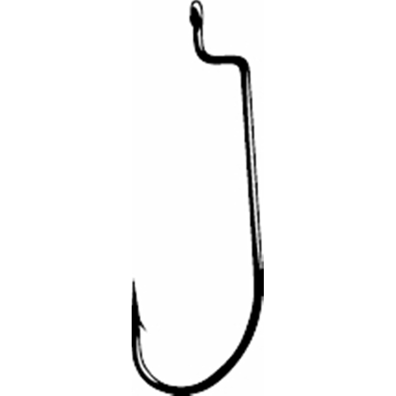 Gamakatsu Worm Hook Needle Point O’Shaughnessy Offset 25pk Bronze [1/0-5/0] 1/0 (25pk)