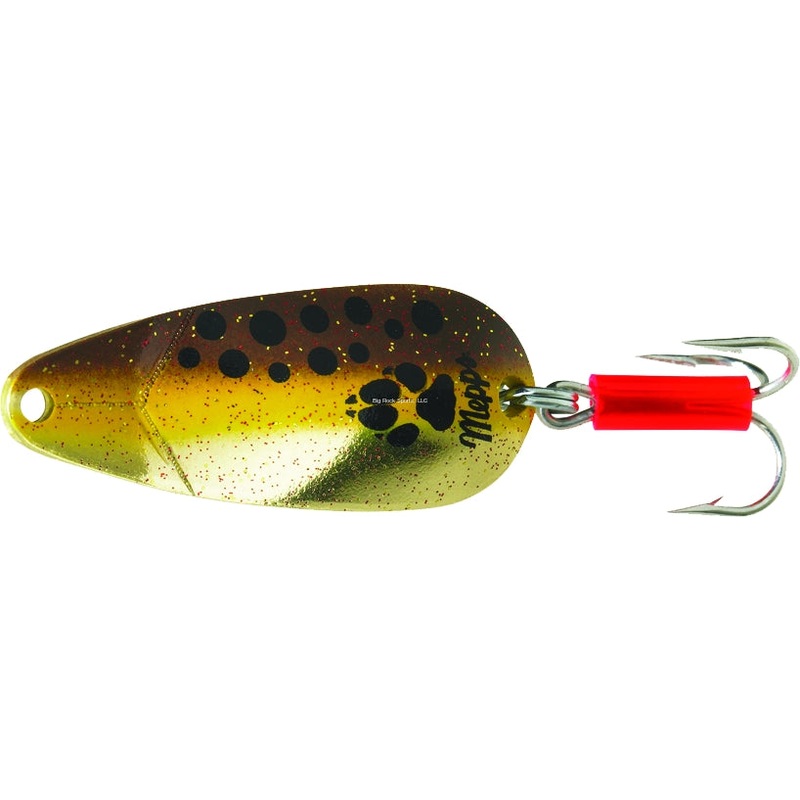Mepps Little Wolf Spoon (1/4oz-18oz, Plain Treble Hook, Assorted Colors)) Brown Trout