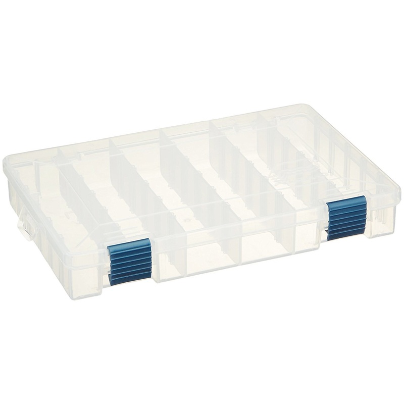 Plano ProLatch Clear Plastic Adjustable Stowaway Tackle Storage Boxes Medium (3600)