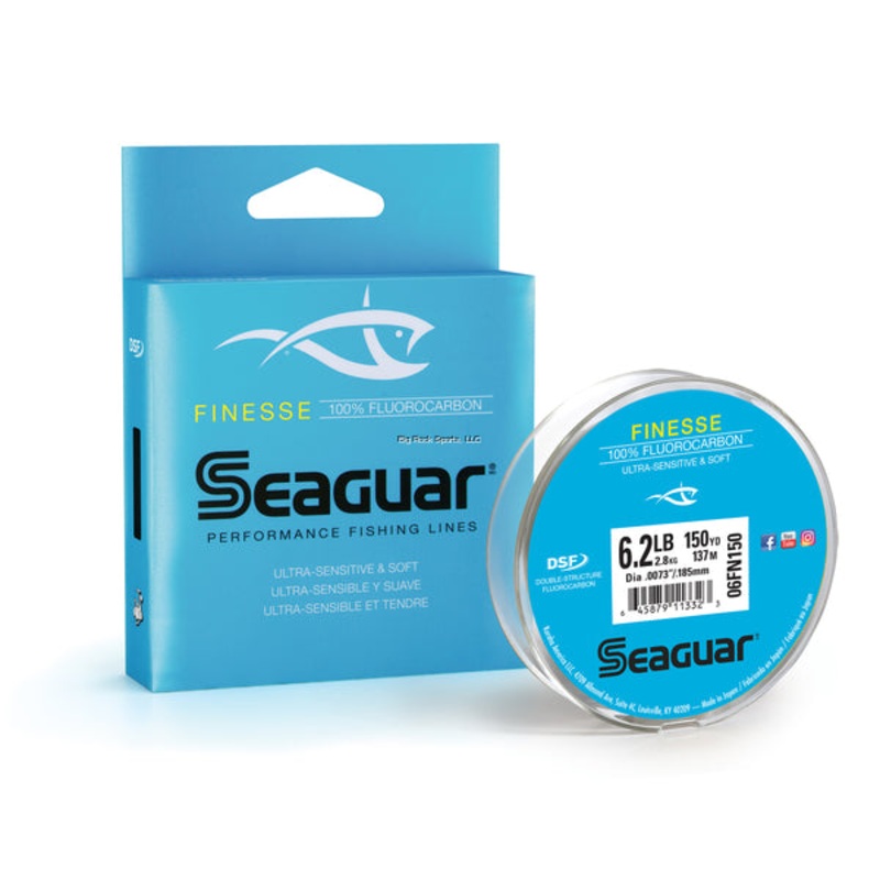 Seaguar Finesse Double Structure Fluorocarbon Line 6.2lb