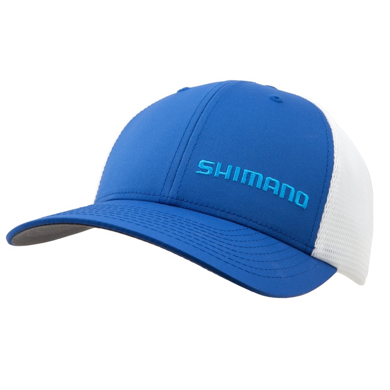 Shimano Performance Adjustable Trucker Hat Blue
