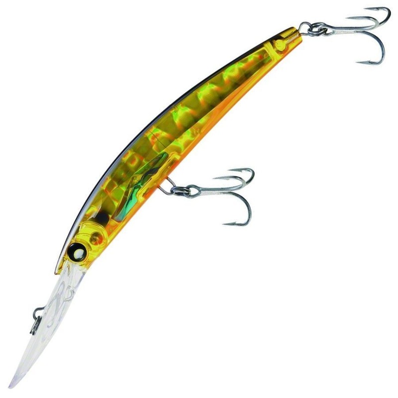 Yo-Zuri Crystal Minnow 3D Magnum Deep Diver HGBL – Gold 6″