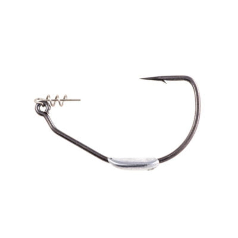 Owner Beast Weighted Soft Bait Hook, Twistlock Centering-Pin Spring 1/8oz 4/0 (3pk)