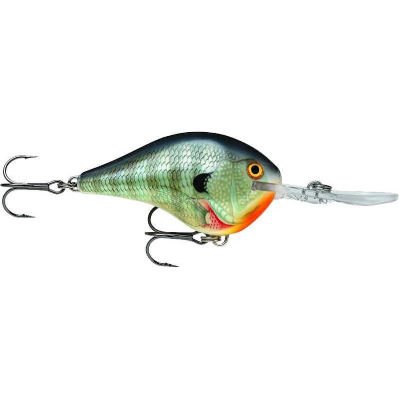 Rapala Dives-To 10 Crankbait, Floating (2-1/4″, 3/5oz, Assorted Colors) Bluegill