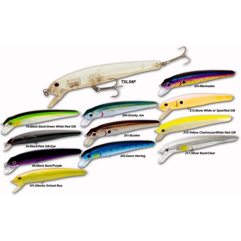 Tsunami Floating 6″ Long Stick TSLS6F Dawn Herring