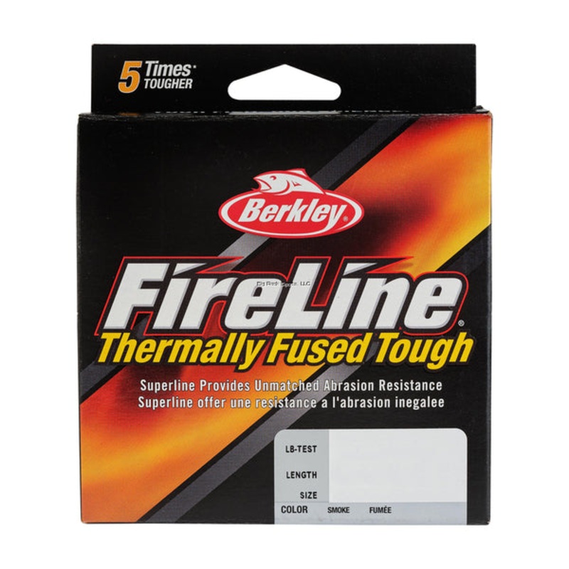 Berkley FireLine 8 Carrier Thermally Fused Superline [3-Colors] [125/300/1500yd] Crystal 1500yd 4lb