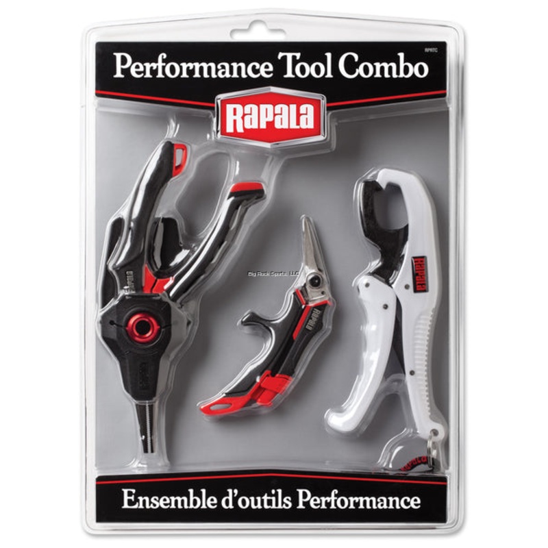 Rapala Performance Tool Combo, 6″ Mag Spring Pliers, Precision Line Scissors