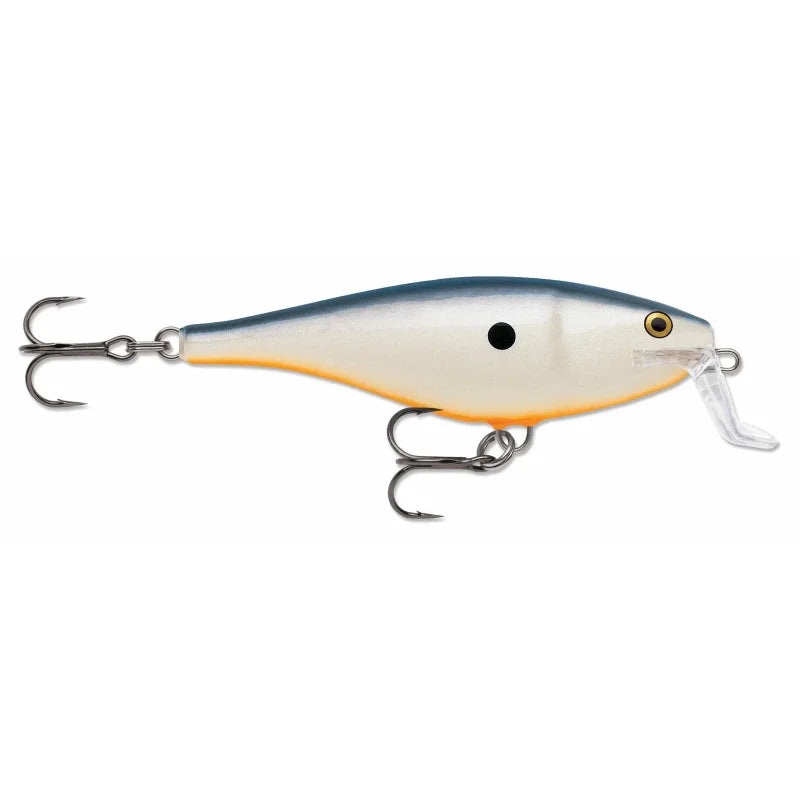 Rapala Super Shad Rap Crankbait, 5 1/2″, 1 5/8oz (Assorted Colors) Pearl Shad