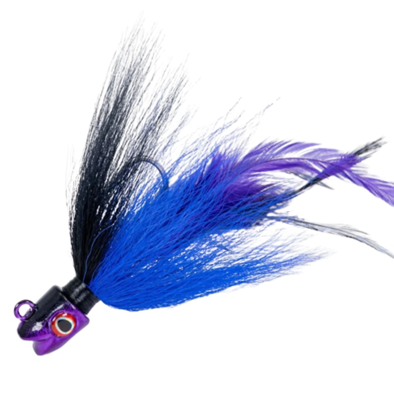S&S Bucktails Smiling Bill White Pearl 1/2oz