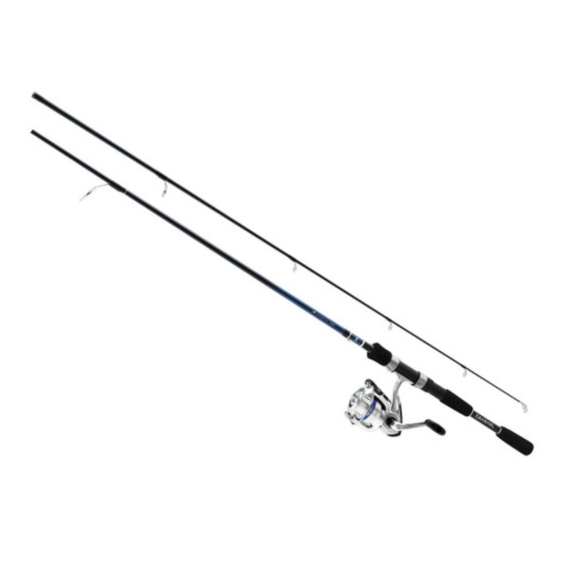 Daiwa DSK20-2B/F602ML D-Shock DSK-2B Pre-Mounted Spinning Combo
