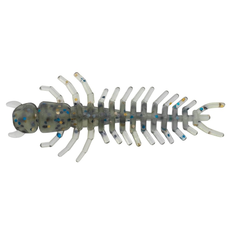 Eurotackle Micro Finesse Hellgrammite, 1 4/5″, Bluegill Pro, 8/Pack