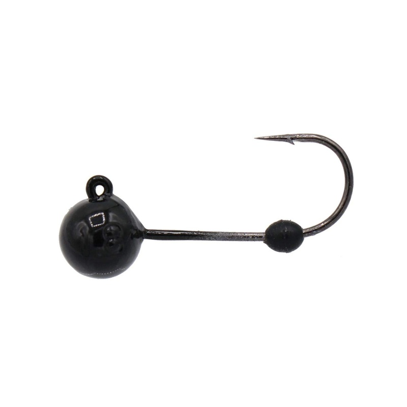 Eurotackle Micro Finesse Premium Tungsten Head Black 1/32oz