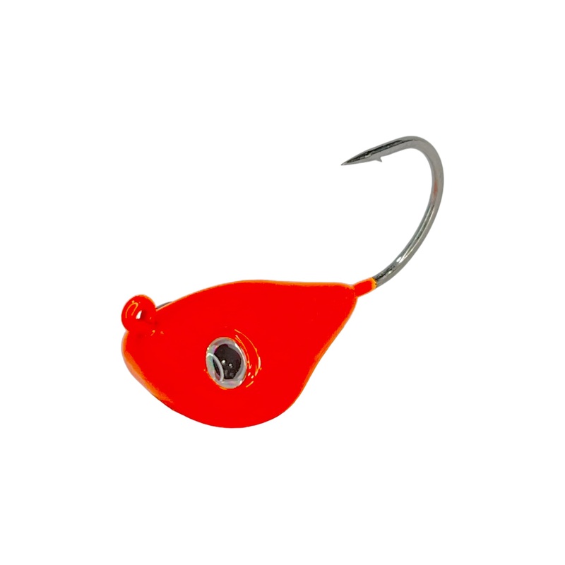 Game On! Rock Bottom Blackfish Jigs Orange 1 1/2oz
