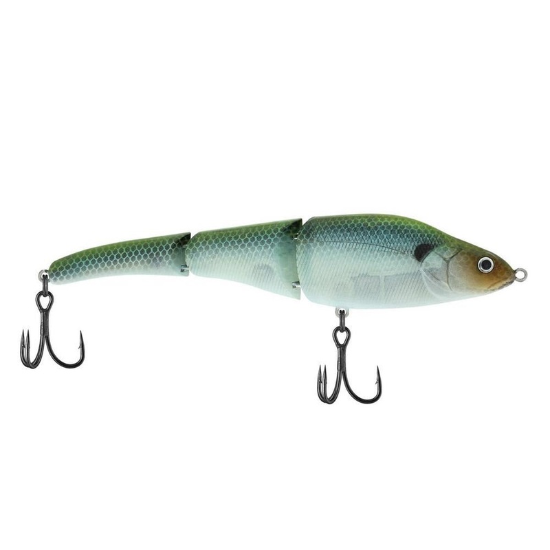 Berkley Magic Swimmer Saltwater, Lifelike Action Greenback Ghost 5.75″