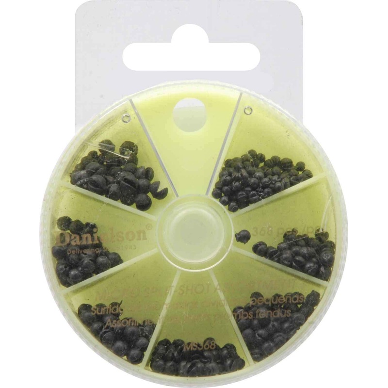 Danielson Micro Split Shot Sinker Selector 368pc