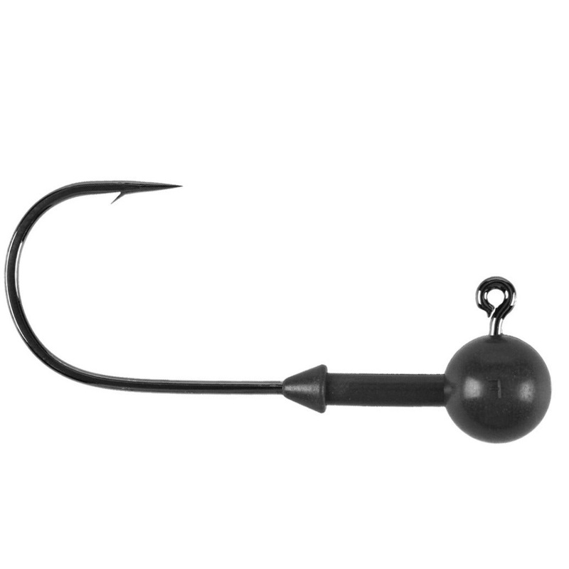 Keitech Tungsten Super Round Jig Heads 1/16 oz – 1/0 – 4 Pack