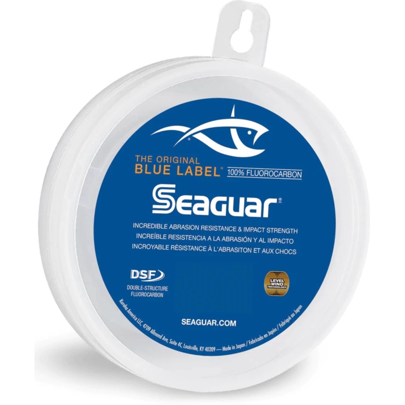 Seaguar Blue Label Fluorocarbon Leader Line (25, 50, 100yd) 25yd 4lb