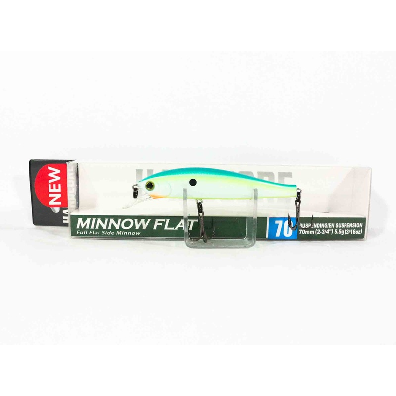 Yo-Zuri Hardcore Minnow Flat 70SP 70mm 2 3/4″ Citrus Shad