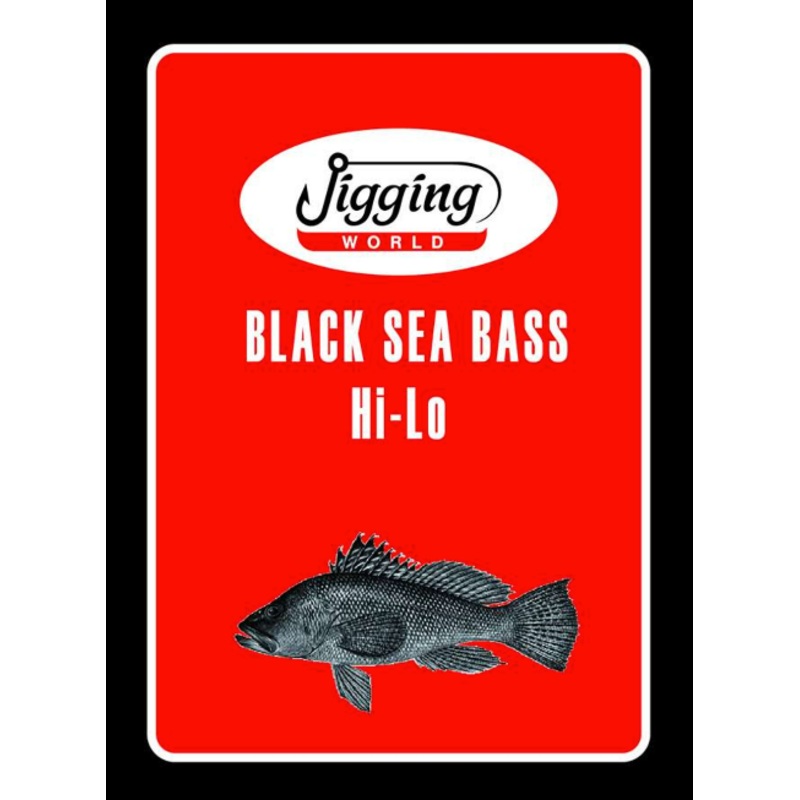 Jigging World Black Sea Bass 2-Hook Hi-Lo Rigs 2/0 (NSB)